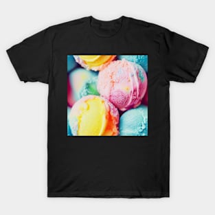 Watercolor ice cream pattern T-Shirt